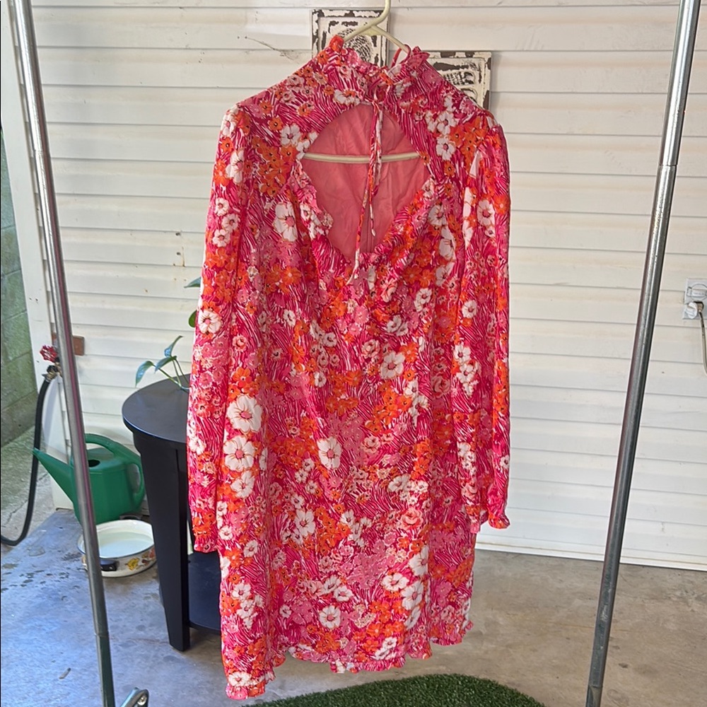 Floral Pink Dress